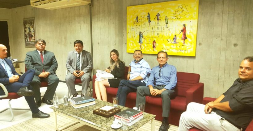 DS/CE e CLM Ceará se reúnem com o Auditor-Fiscal Superintendente da 3ª RF