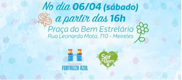 Crianças autistas e familiares participam no sábado (6) de uma tarde de brincadeiras e inclusão na Praça do Bem Estrelário