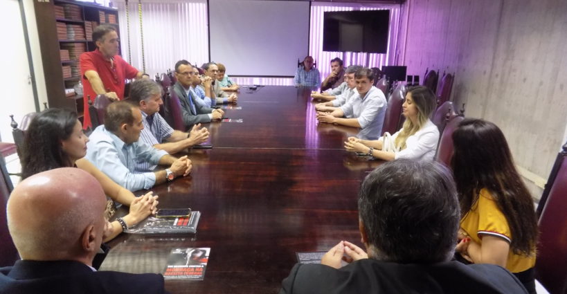 Auditores-Fiscais da Receita Federal se mobilizaram, terça (21), no Dia Nacional Contra a Mordaça