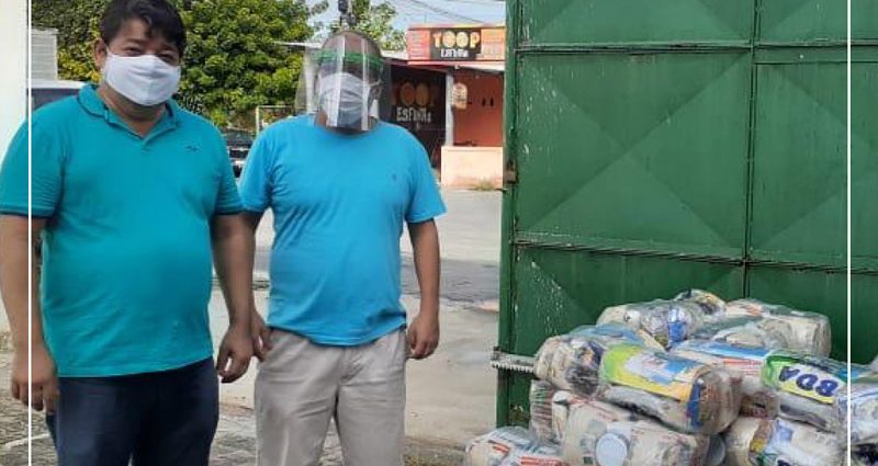 Campanha solidária “Minha família apoia sua família” arrecada e entrega mais de 400 cestas básicas em Fortaleza