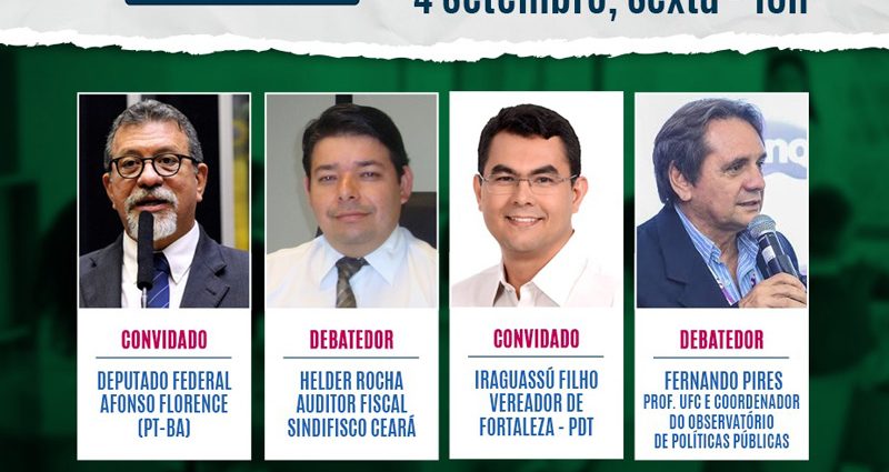 Debate online sobre a reforma tributária contará com presença da DS/Ceará